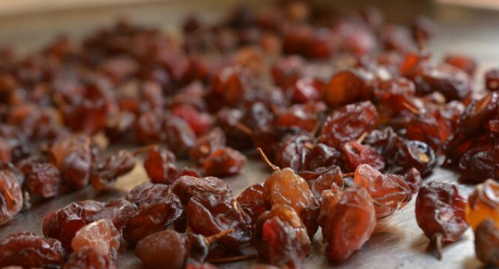Effect of alkali concentration on drying in sultana raisins