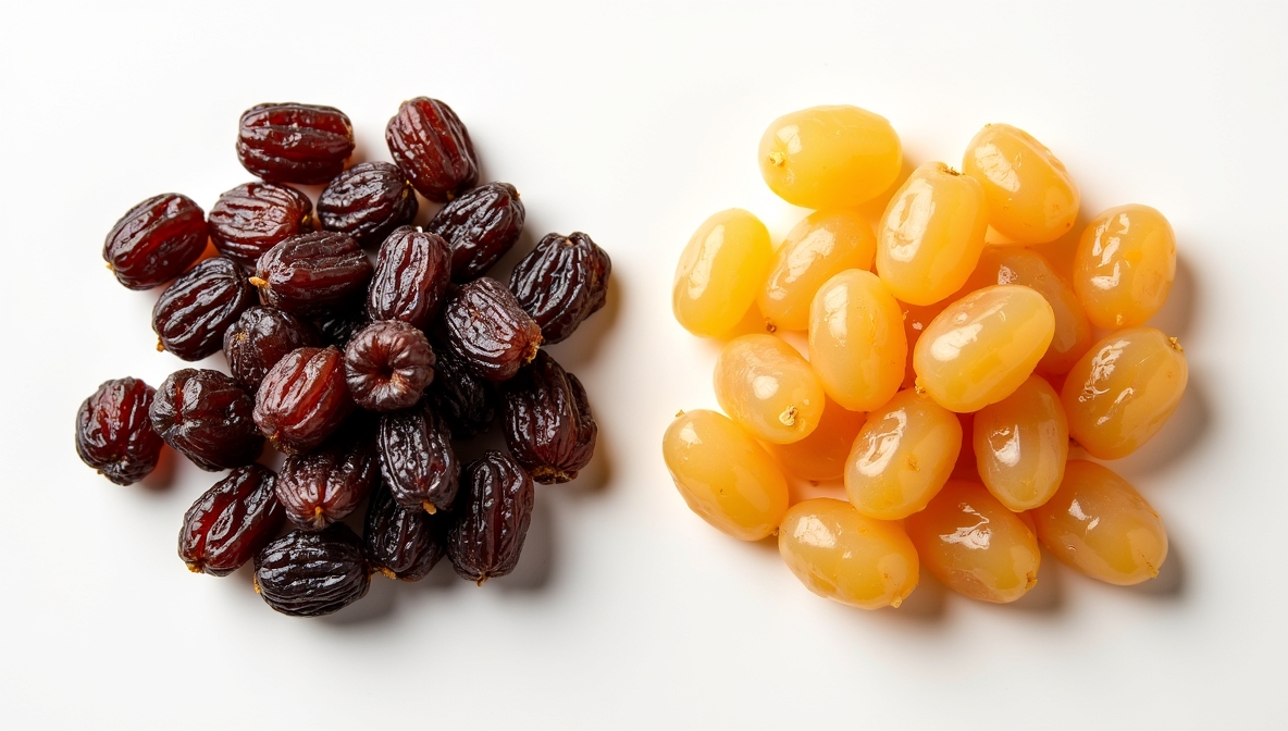 Raisins vs Sultanas